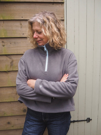 The Copenhagen | 1/4 Zip Fleece | Grey