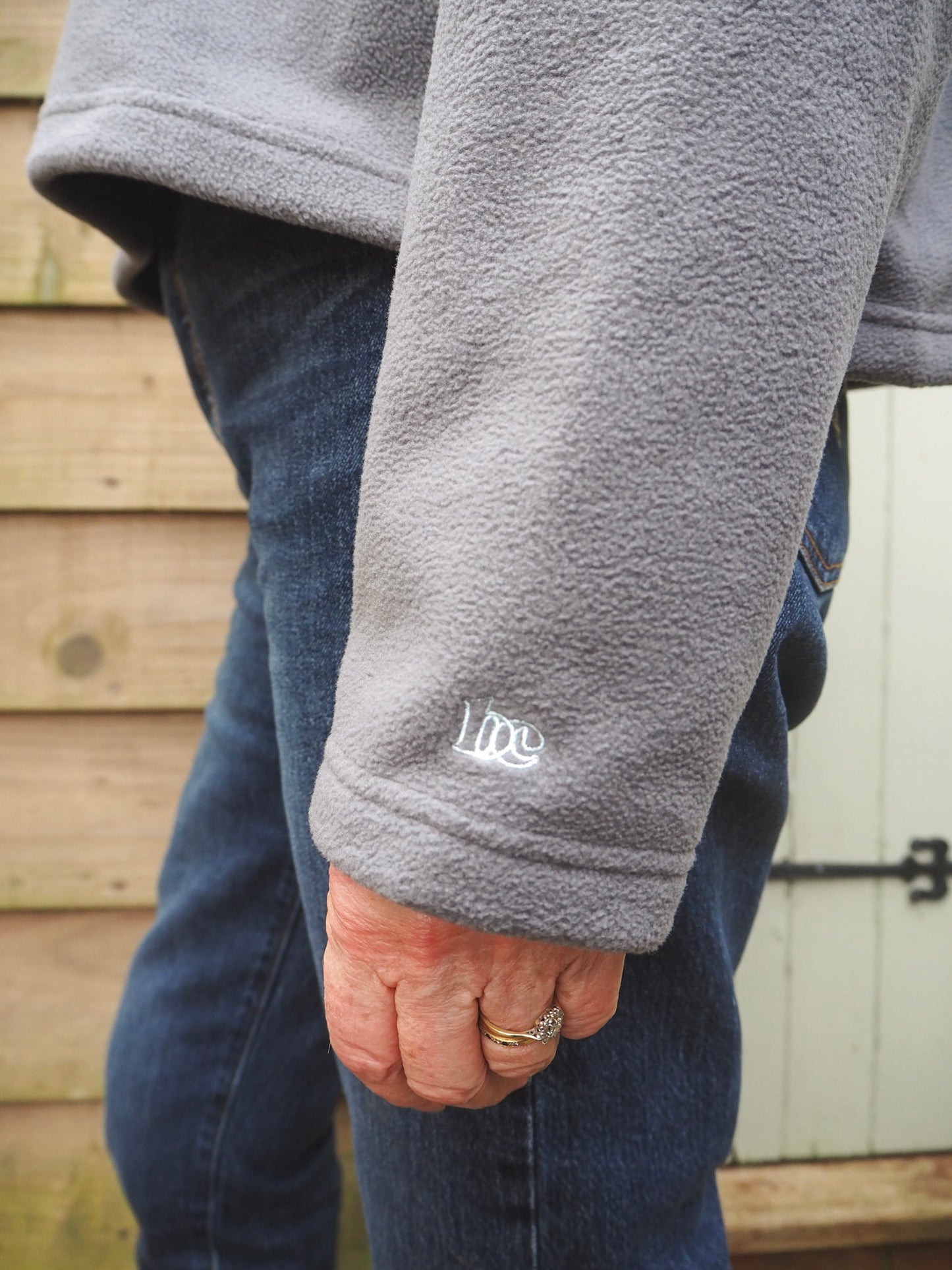The Copenhagen | 1/4 Zip Fleece | Grey